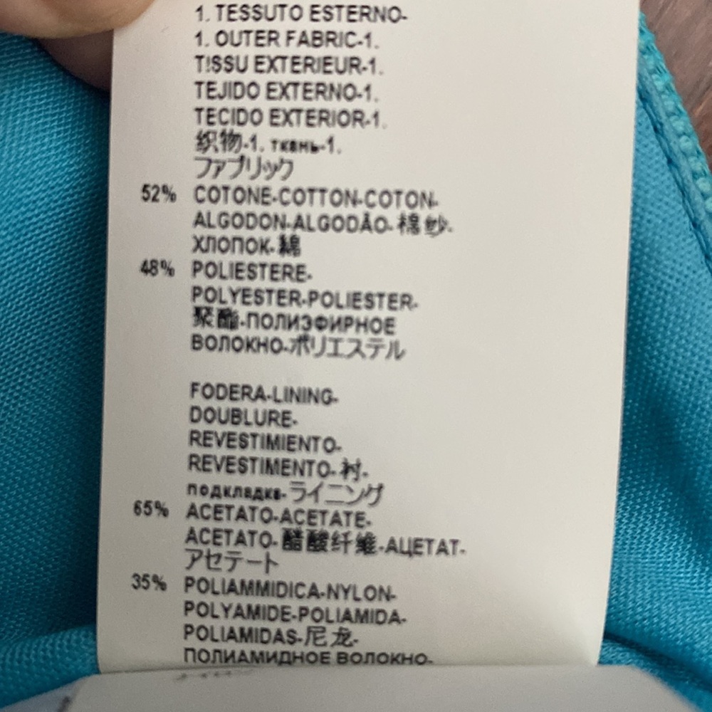 👗Versace Turquoise Cocktail Dress👗 - Picture 7 of 9
